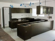 bamboo kitchen in progress